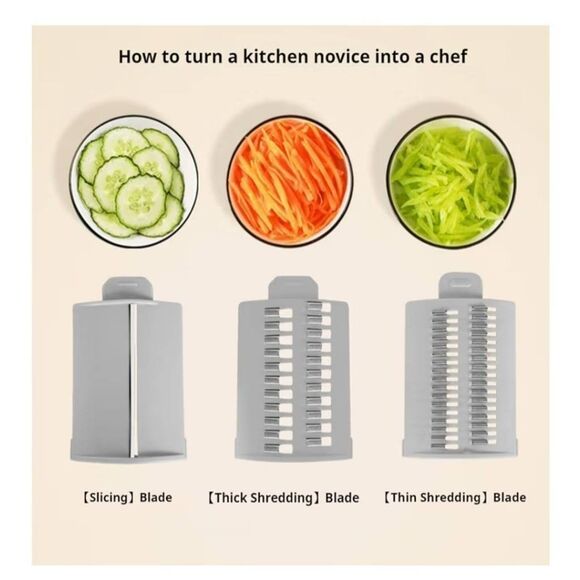 NEW IN BOX TEKINOR MULTI-FUNCTIONAL VEGETABLE CUTTER - Picture 5 of 9